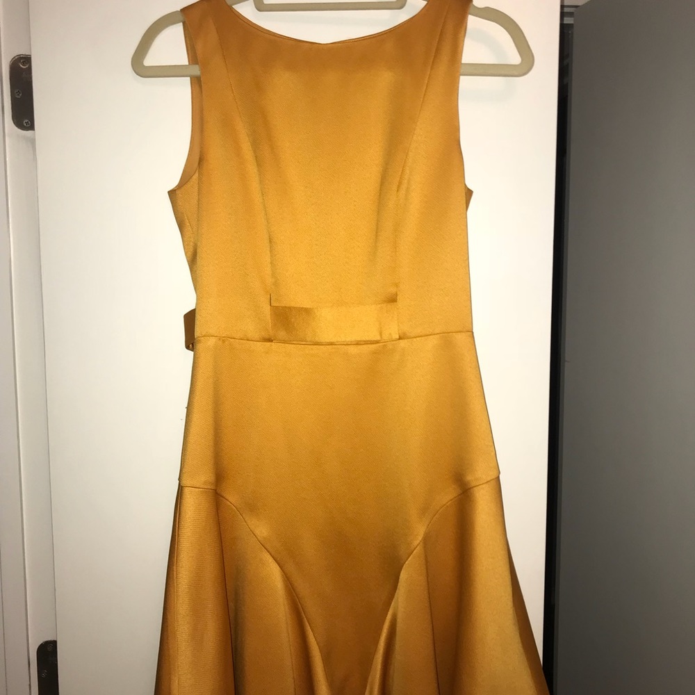 Finders keepers Yellow mini cocktail dress